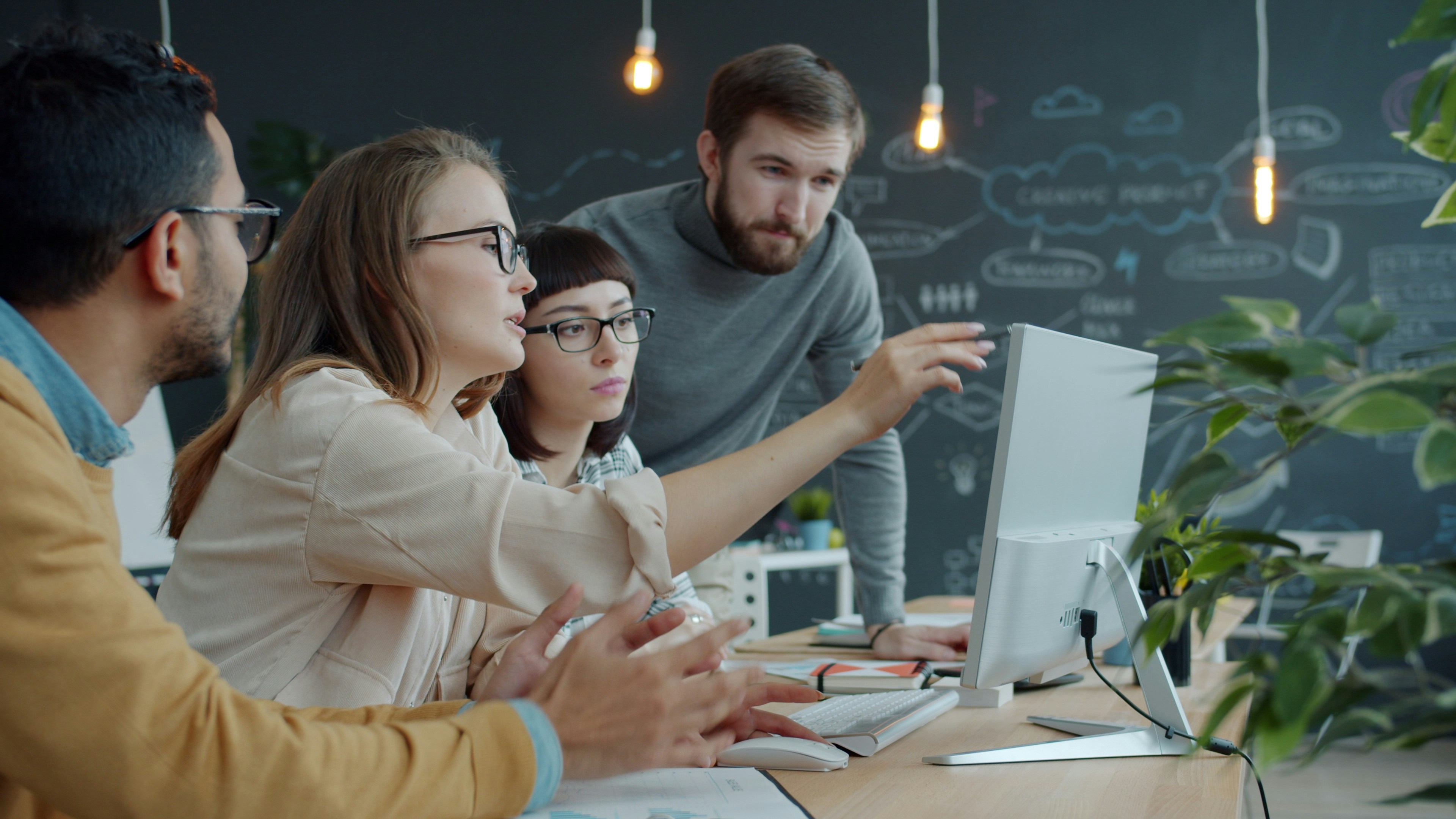 Employer team reviewing workforce benefits strategy